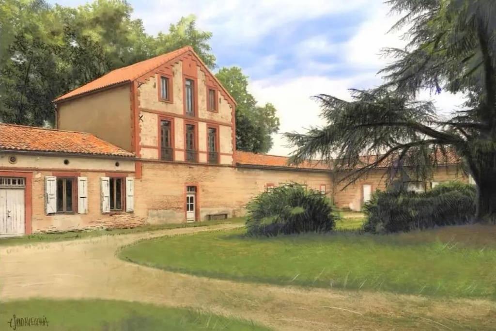 Gite Au Coeur Du Chateau Flotis Castelnau-d'Estretefonds Exterior foto